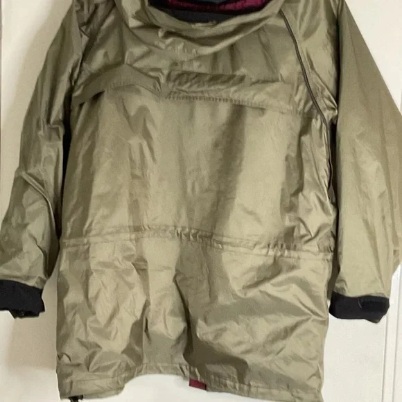 Eddie Bauer Ebtek Men’s Medium Hunter Green GoreTex Coat - Picture 2 of 7